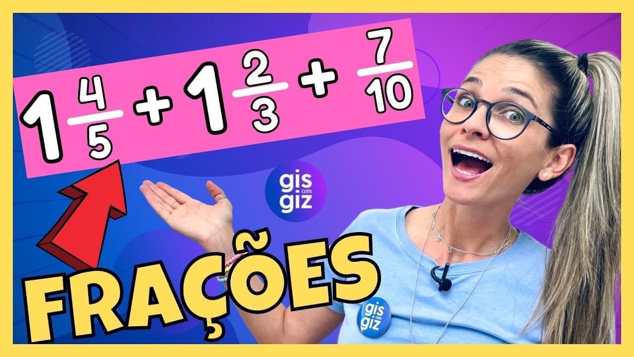 Thumbnail: MATEMÁTICA BÁSICA - Como transformar uma FRAÇÃO em NÚMERO MISTO \Prof. Gis/ /Matemática Básica