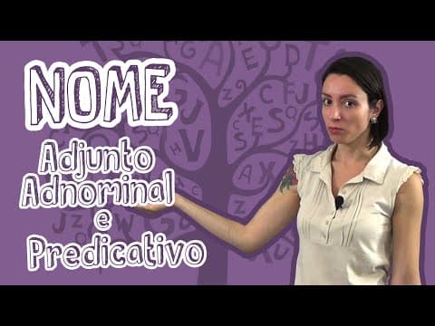 Thumbnail da aula: Aula Português - Nome - Adjunto Adnominal e Predicativo - STOODI