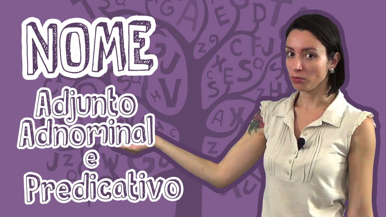 Thumbnail: Aula Português - Nome - Adjunto Adnominal e Predicativo - STOODI