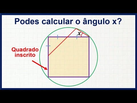 Thumbnail da aula: 💟 Ângulo Inscrito - A Matemática é LINDA! #23 💟