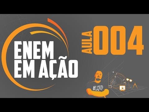 Thumbnail da aula: ENEM em AÇÃO - Física #04 - Habilidade 17 (análise gráfica)