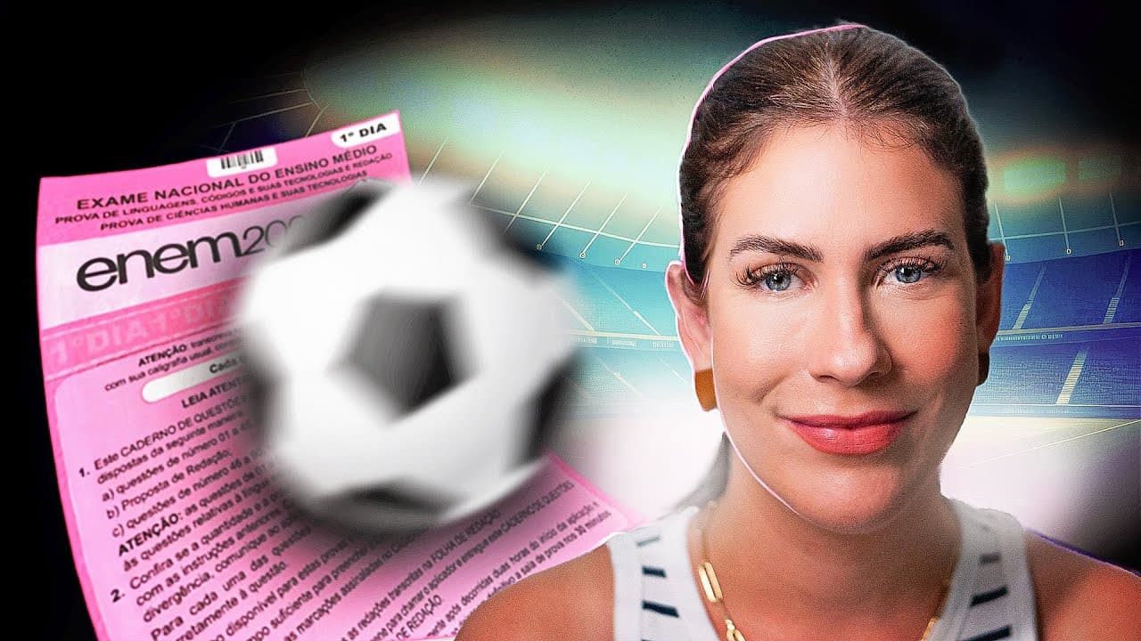 Thumbnail: E SE CAIR VIOLÊNCIA NOS ESTÁDIOS COMO TEMA DA REDAÇÃO DO ENEM 2023?