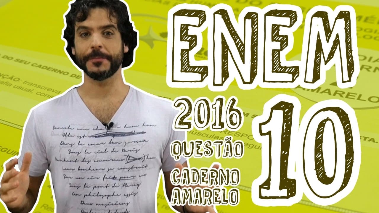 Thumbnail: ENEM - Questão 10 (Caderno Amarelo)