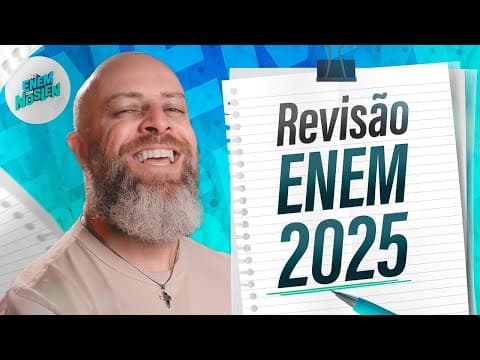 Thumbnail da aula: Revisão Completa ENEM: Códigos, Linguagens e Redação!