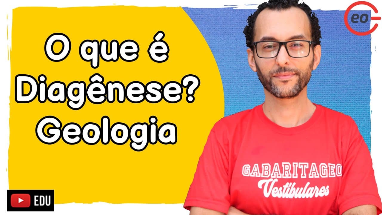 Thumbnail: O que é DIAGÊNESE? | GEOLOGIA | GEOGRAFIA |