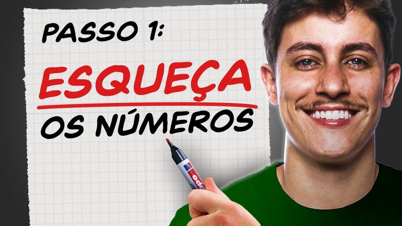 Thumbnail: Como aprender matemática de verdade