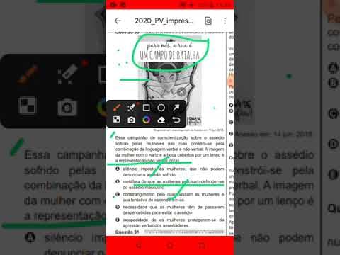 Thumbnail da aula: Questão 30 Enem 2020 caderno azul linguagens