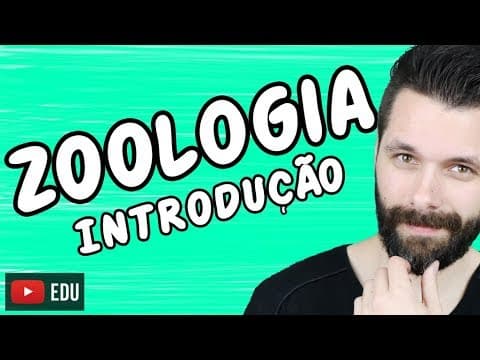 Thumbnail da aula: REINO ANIMALIA - INTRODUÇÃO À ZOOLOGIA - CONCEITOS | Aula - Biologia com Samuel Cunha