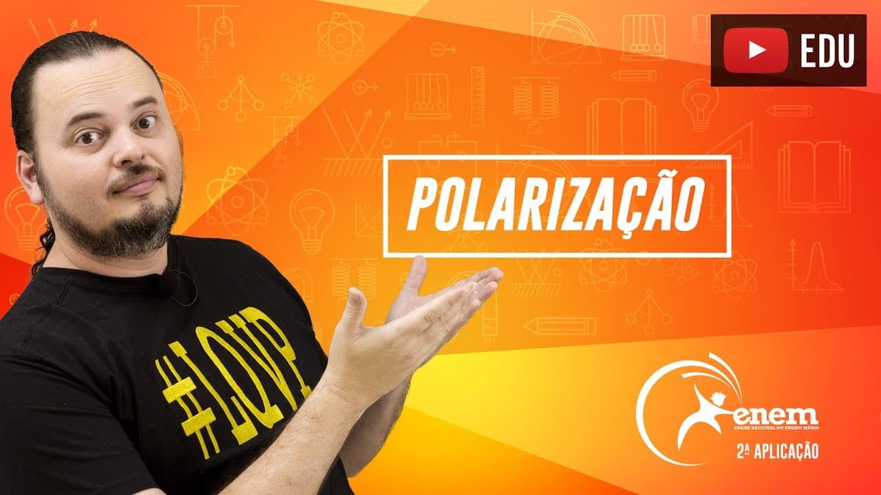 Thumbnail: POLARIZAÇÃO | fenômenos ondulatórios | questão resolvida ENEM PPL