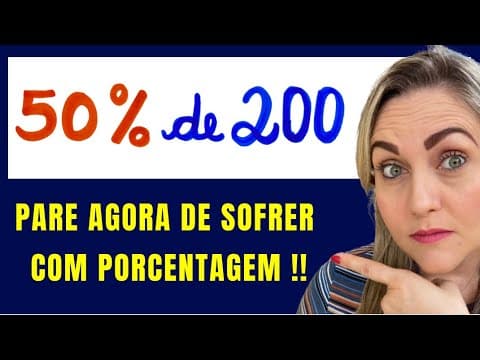Thumbnail da aula: 🤔PORCENTAGEM DO DIA A DIA !! Matemática básica todo dia.📚🚀