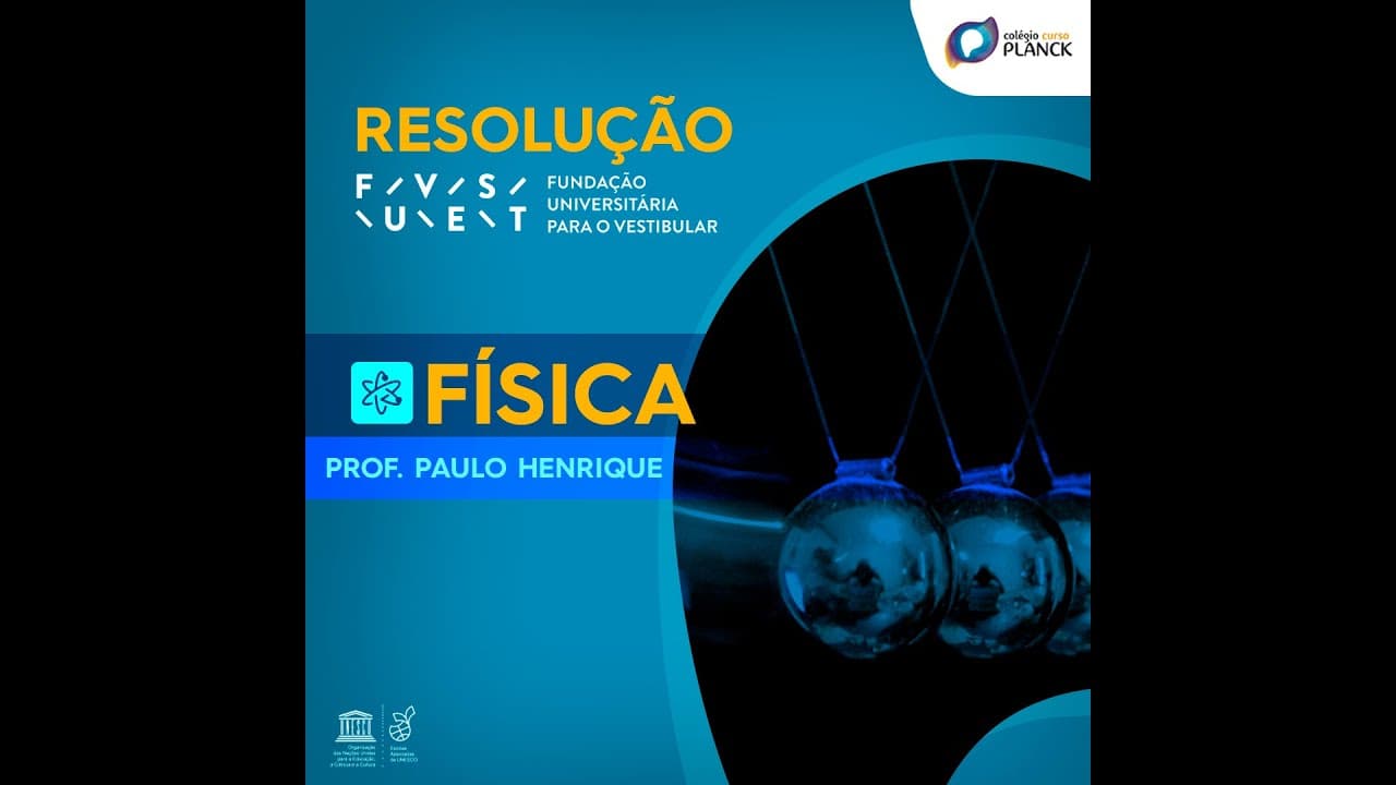 Thumbnail: Resolvendo Questões - FUVEST 2020 - Física