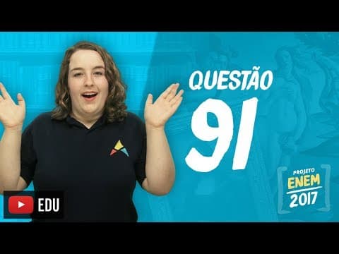Thumbnail da aula: Enem 2016 - Linguagens | Questão 91 - Espanhol (Caderno Rosa)