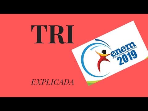 Thumbnail da aula: Explicando a Teoria de Resposta ao Item (sistema de notas do ENEM)