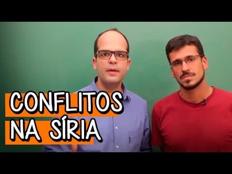 Thumbnail da aula: Conflitos na Síria - Aula ao Vivo de Atualidades | Descomplica