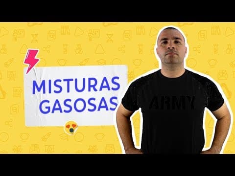 Thumbnail da aula: Misturas Gasosas (1 de 4): Lei de Amagat (Volume Parcial de um Gás em uma Mistura)