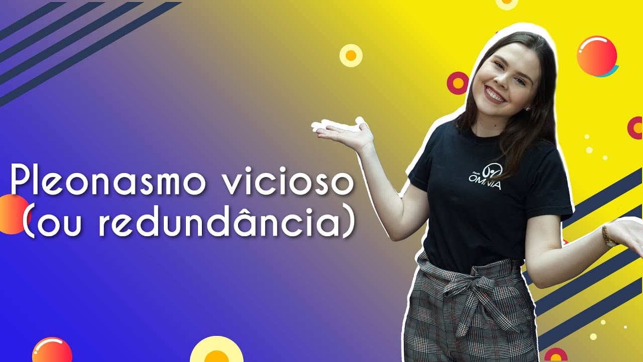 Thumbnail: Vícios de linguagem: pleonasmo vicioso (ou redundância) - Brasil Escola