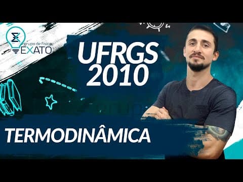 Thumbnail da aula: RESOLVIDA - (UFRGS – 2010)  Considere as afirmações abaixo, sobre gases. I – A constante R presen...