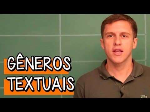 Thumbnail da aula: GÊNEROS TEXTUAIS | REDAÇÃO | DESCOMPLICA