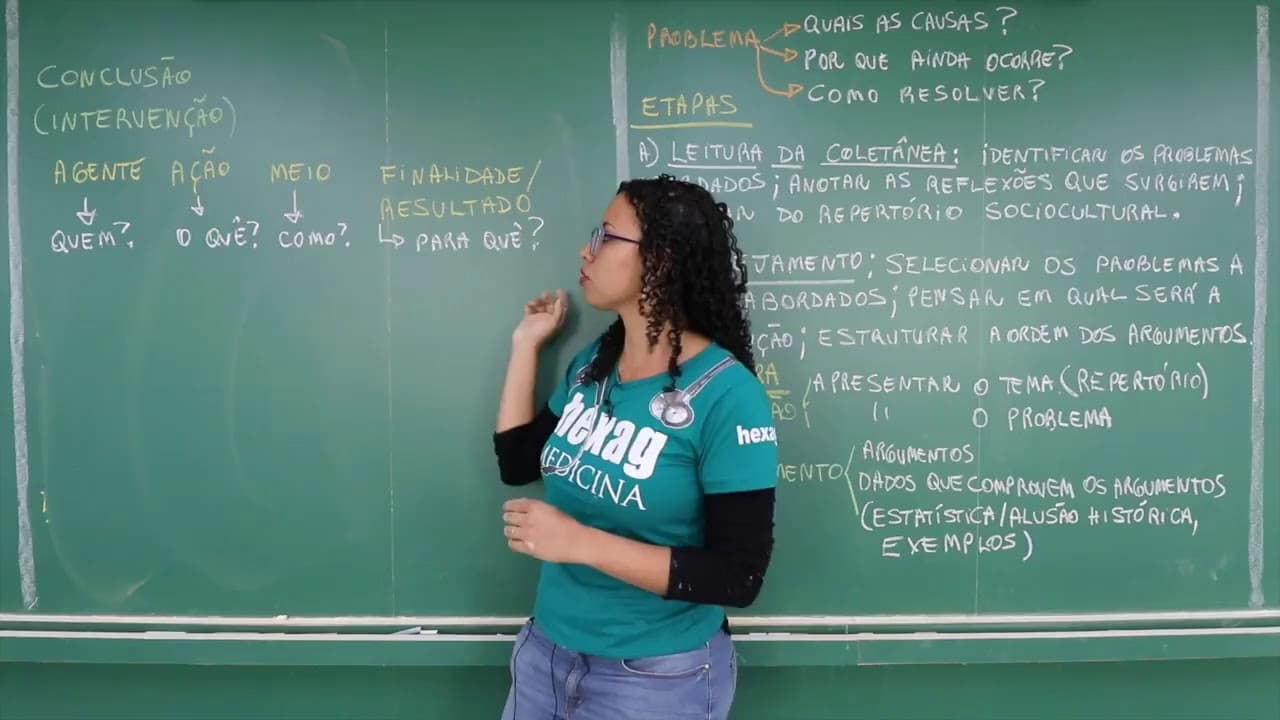 Thumbnail: AULÃO ENEM 2018 (AO VIVO) - DICAS DE REDAÇÃO
