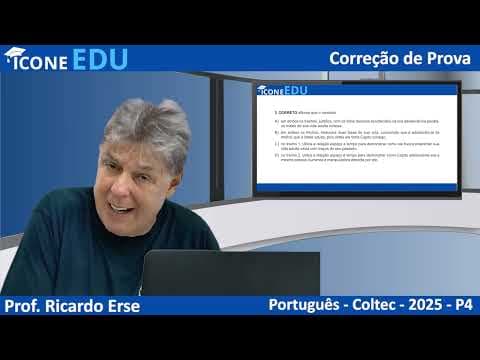 Thumbnail da aula: COLTEC-UFMG 2025 - PORTUGUÊS  P5