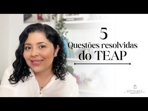 Thumbnail da aula: Resolução Proficiência do TEAP - Questões de vocabulário