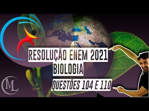 Thumbnail da aula: Resolução ENEM 2021 - questões 104 e 110
