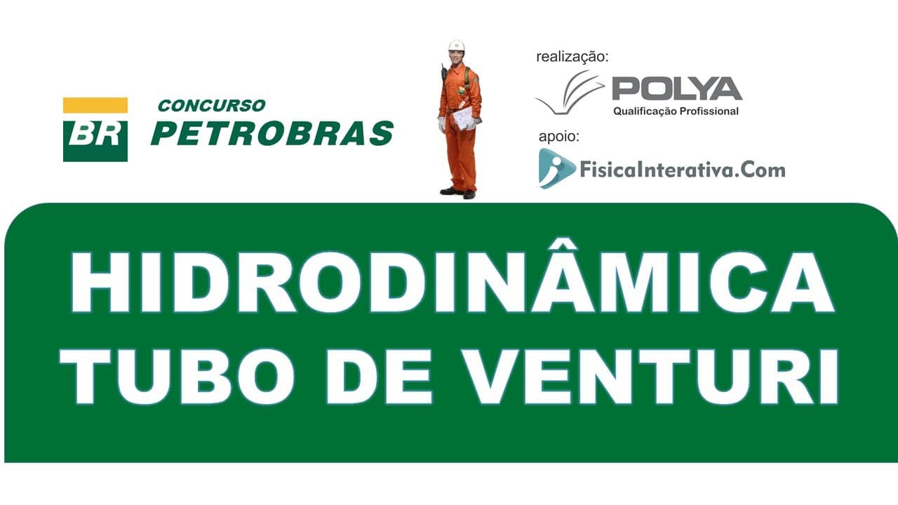 Thumbnail: Hidrodinâmica - Tubo de Venturi - Questão resolvida