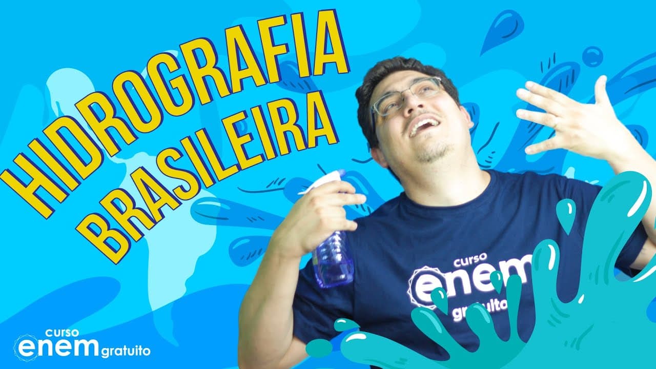 Thumbnail: HIDROGRAFIA DO BRASIL | Resumo de Geografia para o Enem