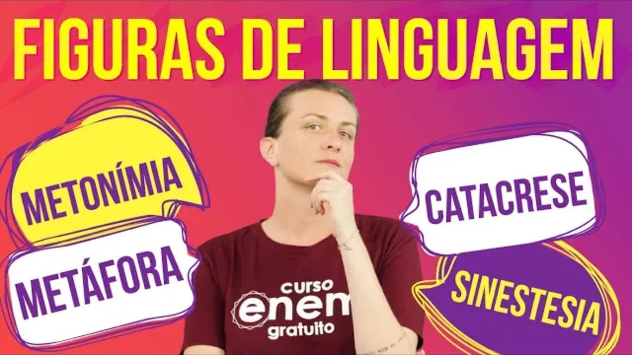 Thumbnail: FIGURES OF SPEECH | Literature Summary for Enem