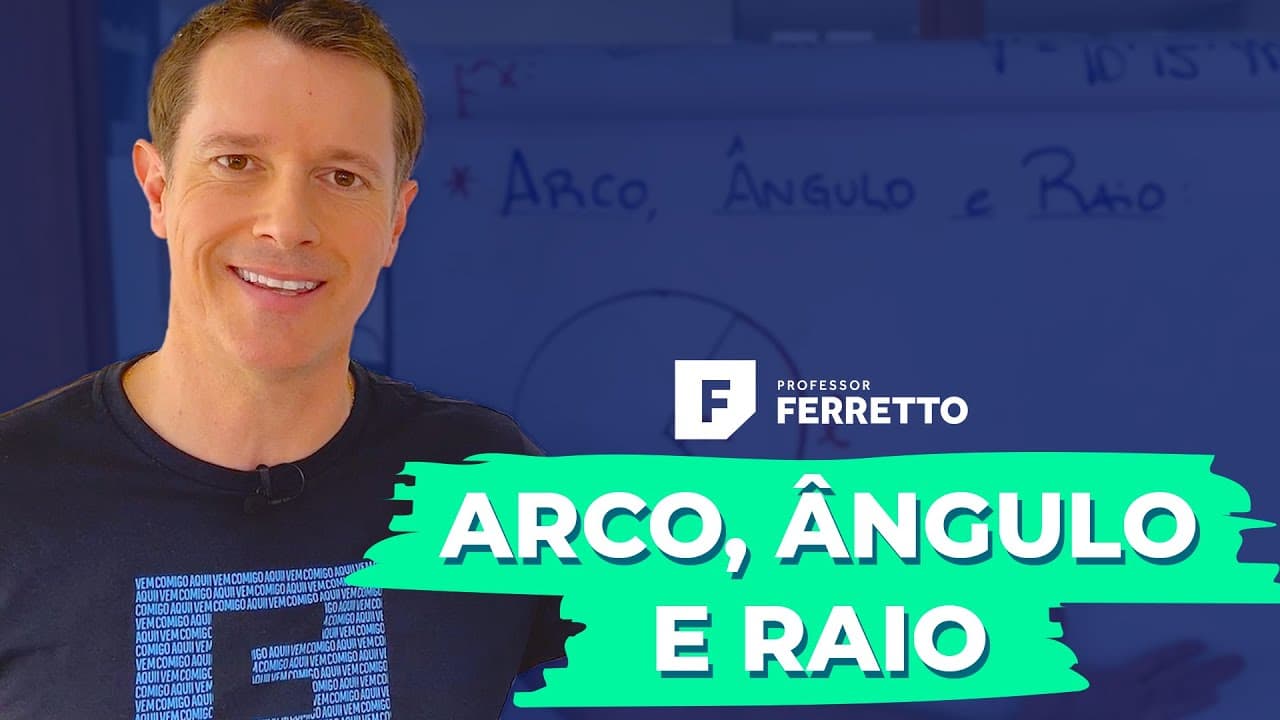 Thumbnail: MACETE ➡️ Arco, ângulo e raio de uma circunferência