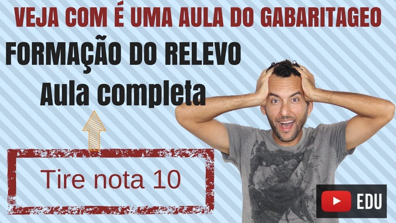 Thumbnail: Formação do Relevo | Relevo Brasileiro | Agentes externos |