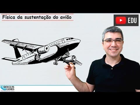 Thumbnail da aula: Como o avião se sustenta no ar? | Física todo dia | Cotidiano