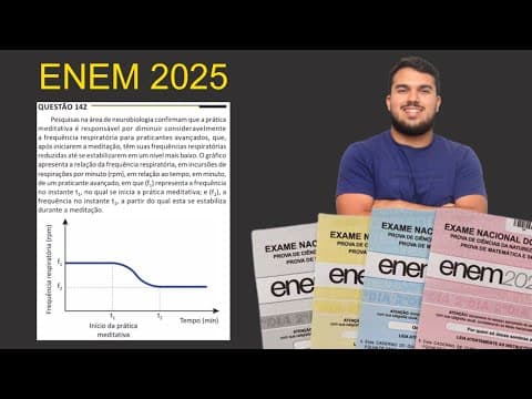 Thumbnail da aula: ENEM 2025 - Pesquisas na área de neurobiologia confirmam que a prática meditativa é responsável por