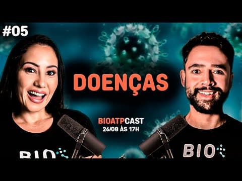 Thumbnail da aula: TUDO o que você PRECISA saber sobre 🦠 DOENÇAS para a PROVA do ENEM