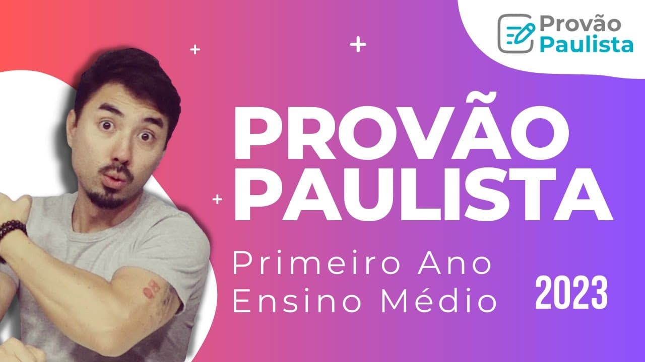 Thumbnail: Provão Paulista 2023 | Prova do Primeiro Ano | Química