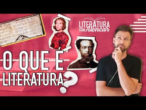 Thumbnail da aula: O QUE É LITERATURA? Introdução ao texto literário