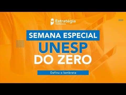 Thumbnail da aula: UNESP 2022 DO ZERO - Filosofia