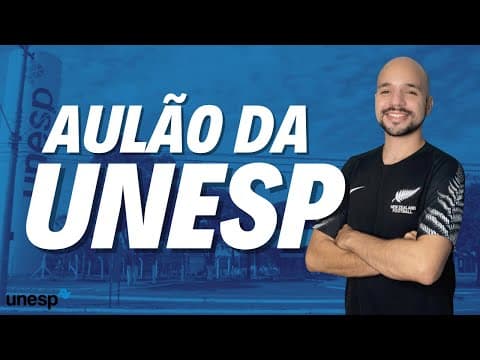 Thumbnail da aula: AULÃO UNESP (GEOGRAFIA) | Professor Ricardo Marcílio
