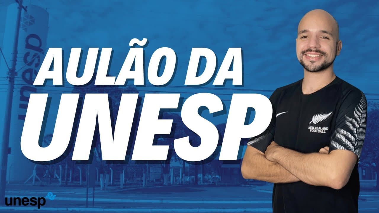 Thumbnail: AULÃO UNESP (GEOGRAFIA) | Professor Ricardo Marcílio