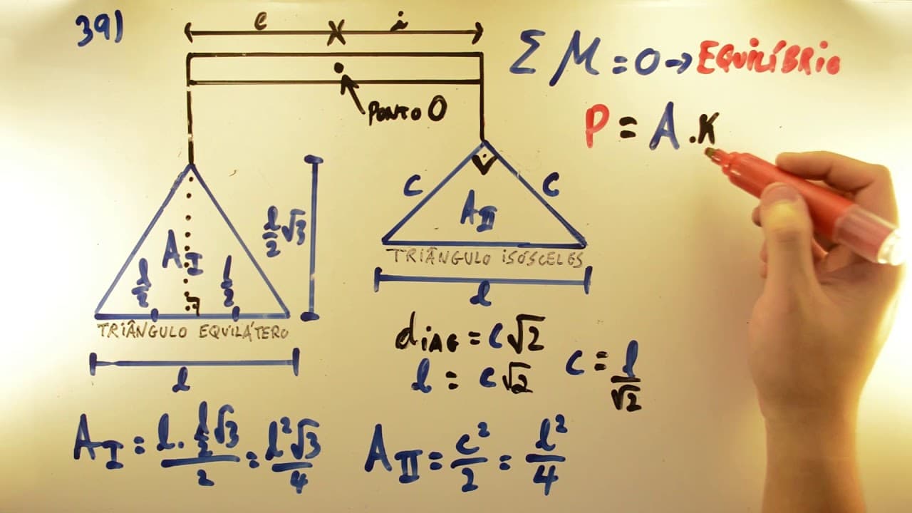 Thumbnail: Girando EQUILÍBRIO UNICAMP 2018 - Física 39 - Alavanca - 1ª fase - Aulas A+ Resolve