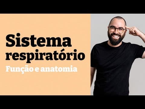 Thumbnail da aula: Sistema Respiratório: Função e anatomia - Aula 21 - Módulo 7 - Fisiologia Humana - Prof. Guilherme