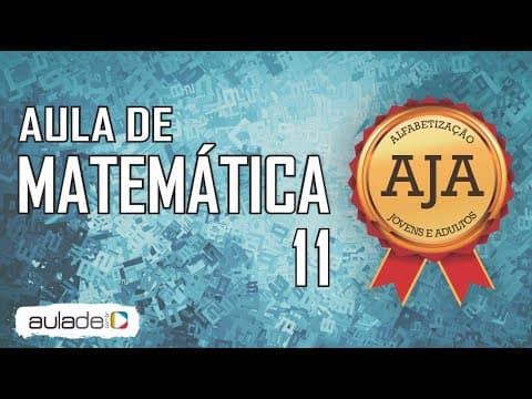Thumbnail da aula: AJA MAT - Aula 11 - Números Cardinais e Ordinais