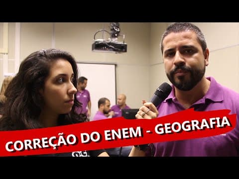 Thumbnail da aula: Correção do Enem 2015 - Geografia