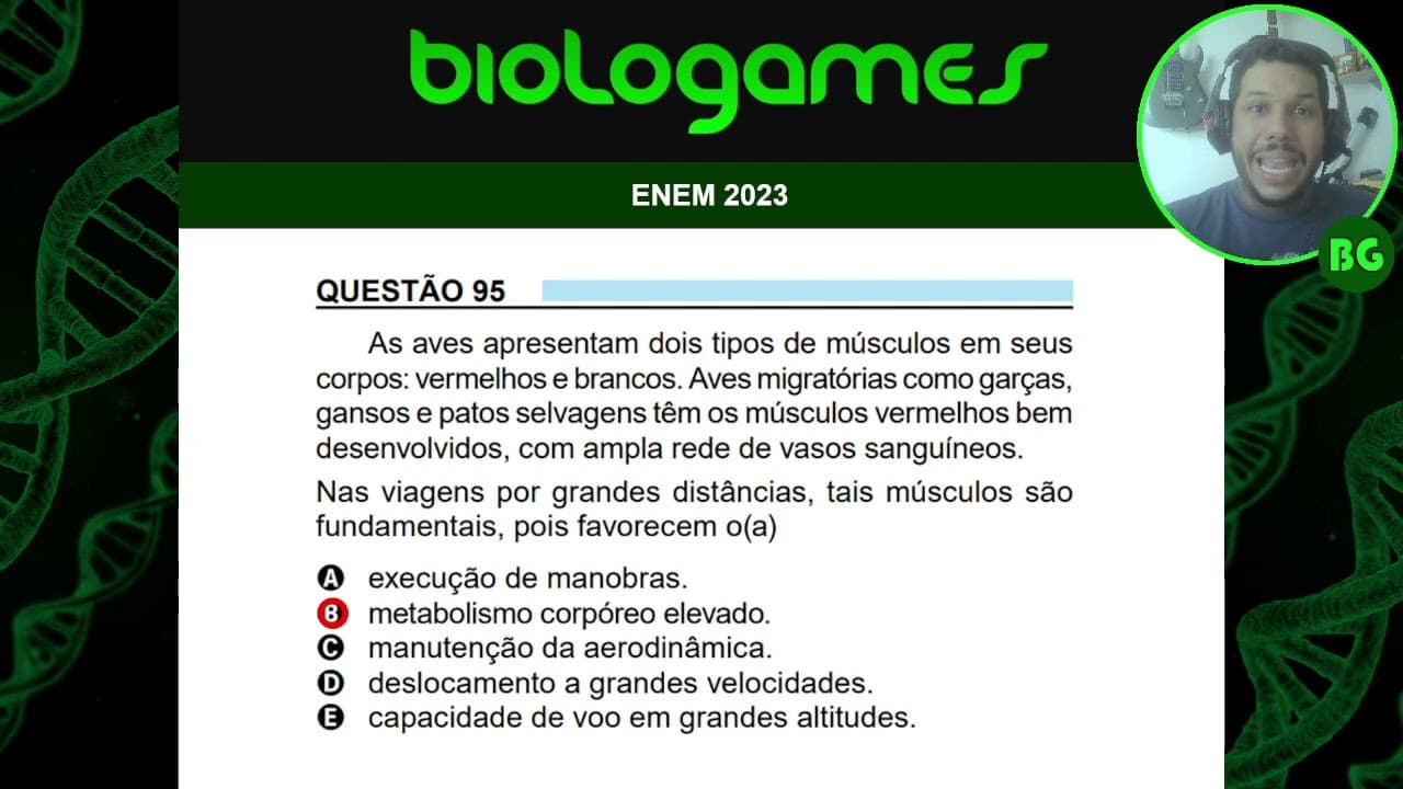 Thumbnail: ENEM 2023 - PROVA AZUL - Questão 95