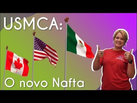 Thumbnail da aula: USMCA: o novo Nafta - Brasil Escola