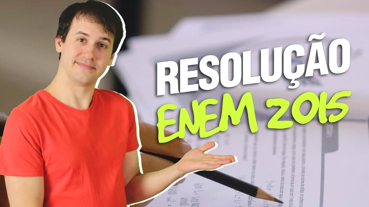 Thumbnail: ENEM 2015 - Prova Azul - Questão 62 [Química em Ação]