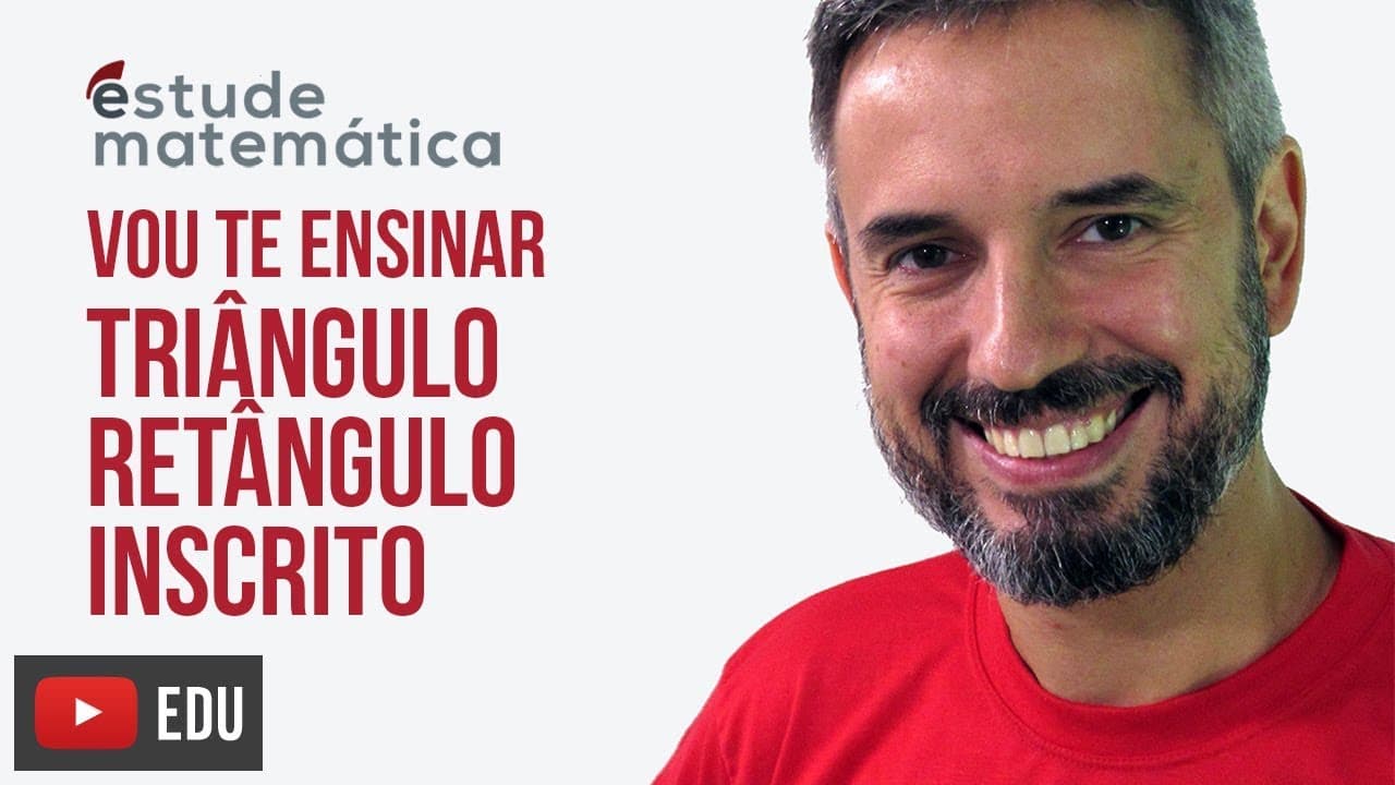 Thumbnail: Triângulo retângulo inscrito [Geometria Plana: aula 15] – Vou te ensinar 86