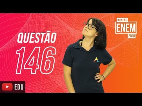 Thumbnail da aula: ENEM 2018| Geometria espacial | Questão 146 (caderno amarelo)
