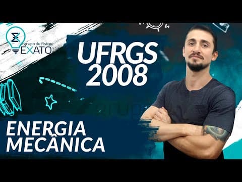 Thumbnail da aula: RESOLVIDA - (UFRGS – 2008) Um objeto de massa igual a 0,5 kg é arremessado verticalmente para cima..
