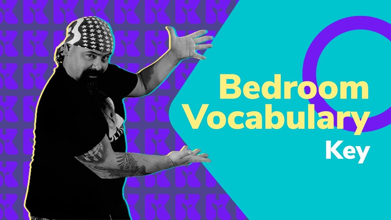 Thumbnail: Bedroom Vocabulary - Key | Inglês 2.0 | Aula #108